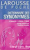 Dictionnaire des synonymes