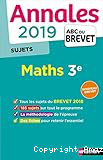 Annales 2019 Sujets Maths