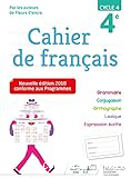 Cahier de français Cycle 4 - 4e