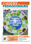 Cahiers pédagogiques, 560 - Mars 2020 - Urgence écologique : un défi pour l'école