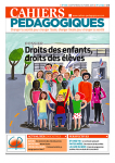 Cahiers pédagogiques, 555 - Septembre 2019 - Droits des enfants, droits des élèves