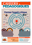 Cahiers pédagogiques, 550 - Janvier 2019 - Former à l'esprit critique