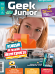 Geek junior, 34 - mai 2023 - Réussir ta première impression 3D